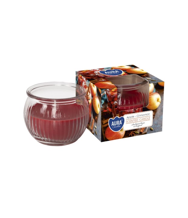 ΚΕΡΙ ΑΡΩΜΑΤΙΚΟ ΣΕ ΠΟΤΗΡΙ APPLE-CINNAMON