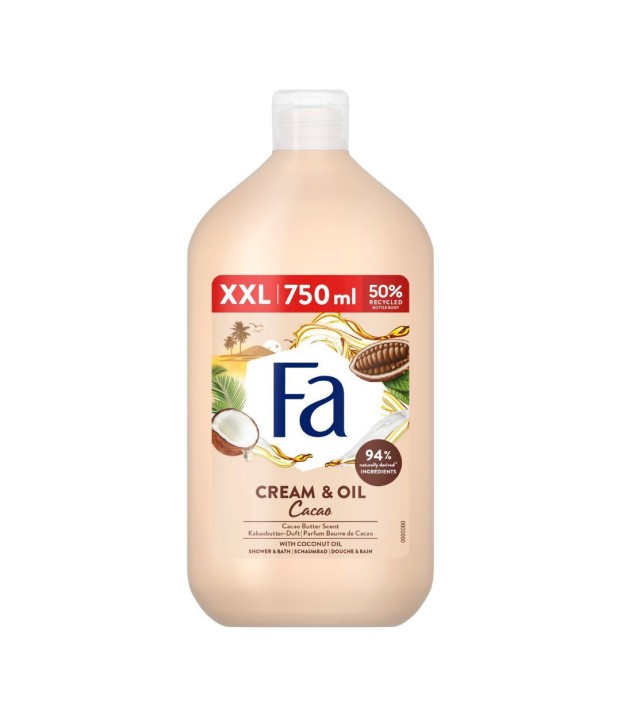 ΑΦΡΟΛΟΥΤΡΟ FA 750 MLCREAM OIL CACAO