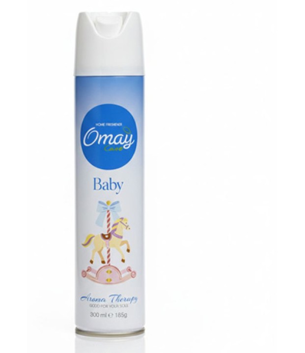 ΑΠΟΣΜΗΤΙΚΟ ΧΩΡΟΥ 300ML BABY  OMAY